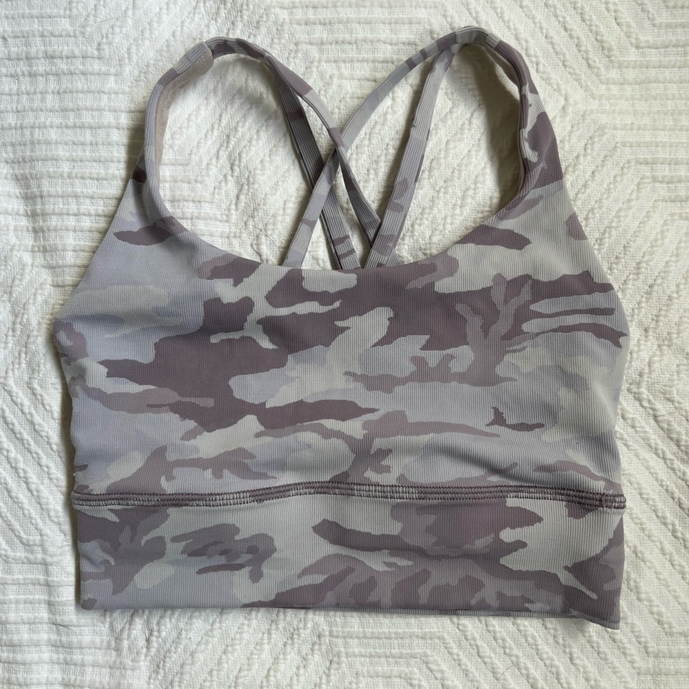 Lululemon Energy Bra Long Line Ribbed - Picture 4 of 9